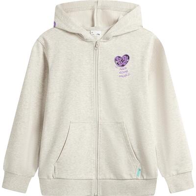 李宁儿童连帽女大童开衫连帽卫衣