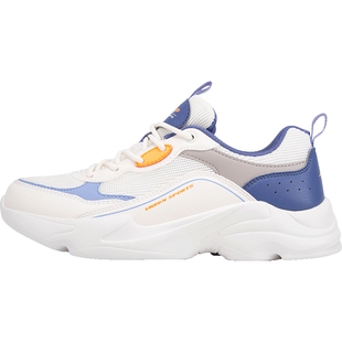 特步女鞋夏季老爹鞋2026新款轻便网面休闲鞋子官方旗舰女款运动鞋