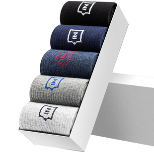 华丹奴袜子男冬季加厚加绒长筒毛巾袜保暖中筒全棉袜秋冬款毛圈袜