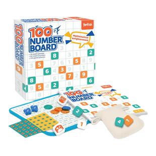 Yaofish百数板亲子互动桌游数学加减蒙氏教具磁性板儿童益智玩具