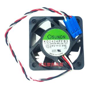 KD2404PFB3 SUNON 24V 0.9W 4CM 4010 2线 3线报警变频器风扇