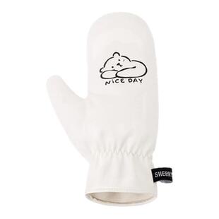 身体乳手套素颜霜润肤油皮革乳液涂抹工具适用于助力美白搓澡巾