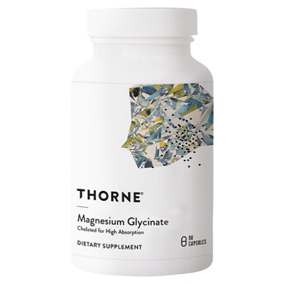 Thorne悦恩甘氨酸镁胶囊90粒