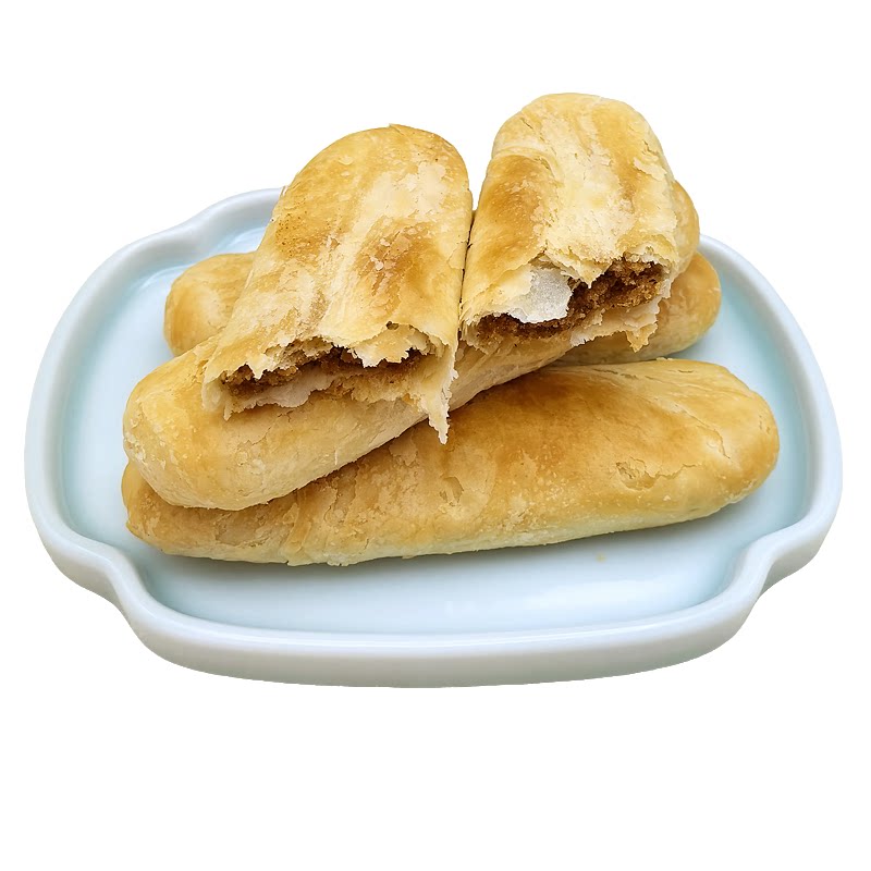 北京稻香村三禾糕点牛舌饼椒盐馅特产小吃特色美食中式点心零食