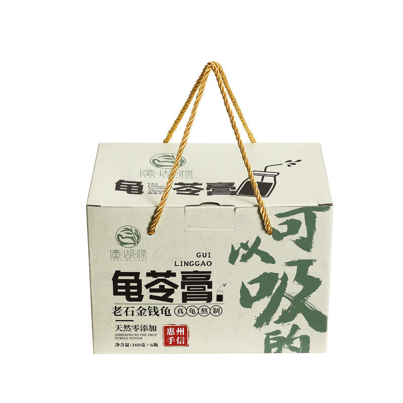 潼湖源龟苓膏160g可吸6瓶礼盒