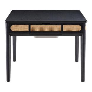 雀友新款高端白蜡木实木麻将机中古风全自动电动麻将桌H518S织月