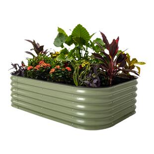 6N1一米菜园金属种植箱菜床蔬菜种植花盆户外庭院花园阳台防白蚁