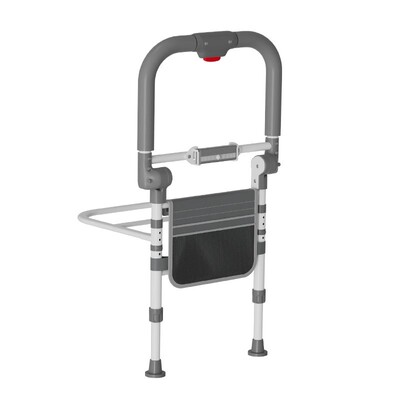 新升级床边扶手一键折叠免安装