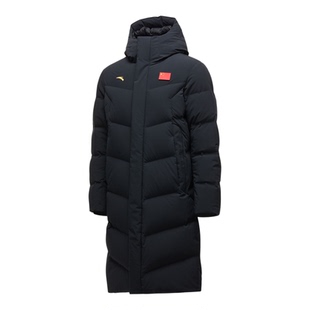 安踏25秋冬赞助国家队长款羽绒服运动保暖防寒大衣长款452540109