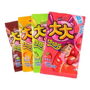 大大泡泡糖卷切切乐单口味薄荷味超人泡泡糖果零食小吃食品