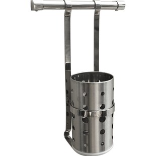 飞鸥304不锈钢厨房挂件壁挂式筷子筒筷子架家用置物收纳架挂墙