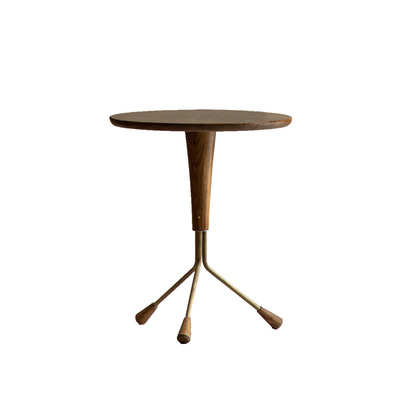 叕木中古复古风设计师边几