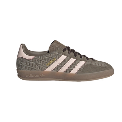 adidas阿迪达斯三叶草T头鞋女GAZELLE INDOOR德训休闲板鞋 KI7203