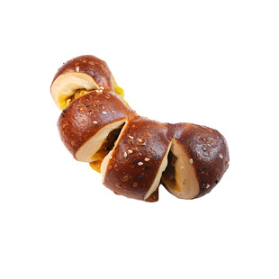 清晨里 黑椒肠碱水德式面包早食营养代餐办公室下午茶零食手作