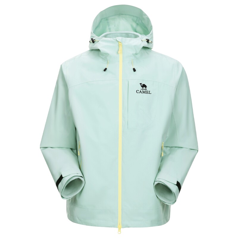 骆驼户外冲锋衣三合一外套