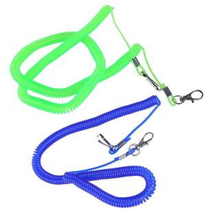 小凤仙高弹力失手绳钢丝伸缩式钓鱼竿防丢绳护竿绳放竿绳渔具用品