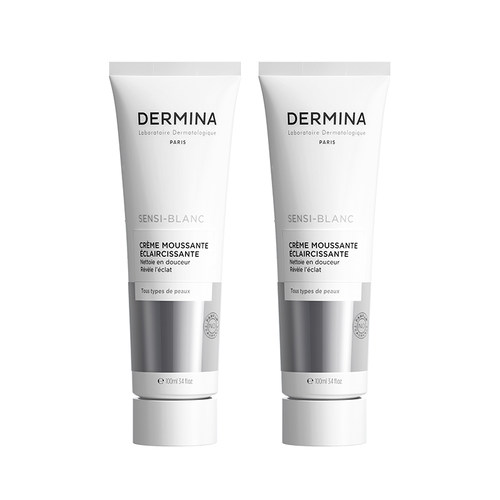 欧敏肤DERMINA氨基酸美白持特证洁肤毛孔温和控油净敏肌用洗面奶