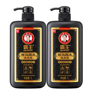 霸王首乌固发洗发水1L男女正品育发防脱发改善发质洗发液家庭装