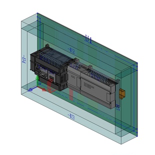 EPLAN欧姆龙PLC CP1H CP1W部件库原理图/2D/3D宏edz元件库