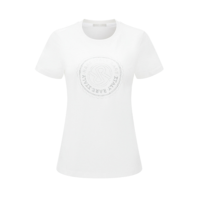 RARE潮流修身圆领短袖T恤