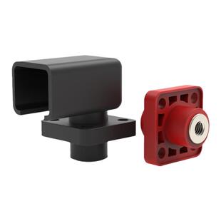 储能接线柱穿墙式接线端子两端M6内螺纹120A大电流锂电池连接器