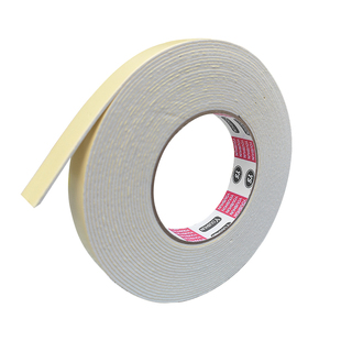 【整箱正品】进口EVA泡棉黄色海绵泡沫双面胶带强力高粘泡棉无痕