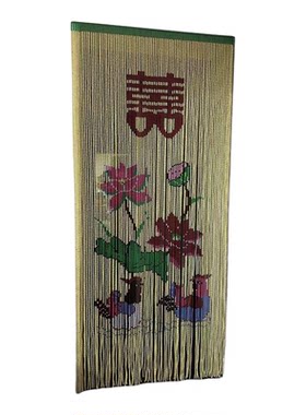 纯手工门帘珠帘玄关隔断