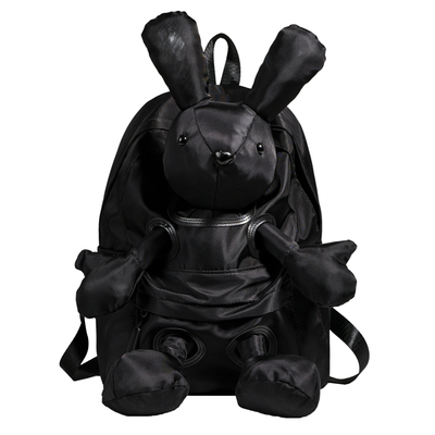 牛津布甜酷兔子卡通双肩包结实