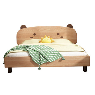 儿童床全实木一米二床儿童床男孩小户型儿童床2025年新款儿童床