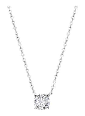 卡蒂罗璀璨之星项链925银经典莫桑钻锁骨链女圣诞礼物2025新款