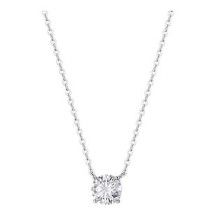 卡蒂罗璀璨之星项链925银经典莫桑钻锁骨链女新年礼物2026新款