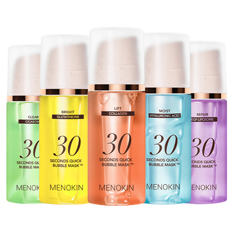 MENOKIN30秒泡沫面膜美白补水