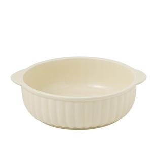 双耳蒸蛋碗空气炸锅耐高温烤碗烤箱专用焗饭碗家用陶瓷水果沙拉盘