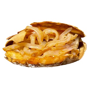 四川南充锅盔夹凉粉蓬安营山南部县特产香酥热脆麻辣记忆中的味道