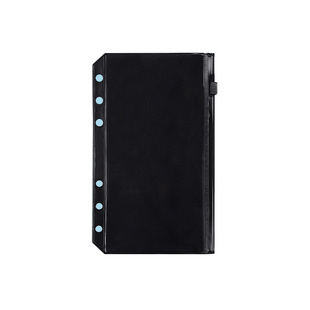 存钱本收纳袋存钱袋拉链袋可放钱A6收纳册可拆透明袋A5pvc收纳包资料袋本子卡册A7活页本A5现金纸币收纳包