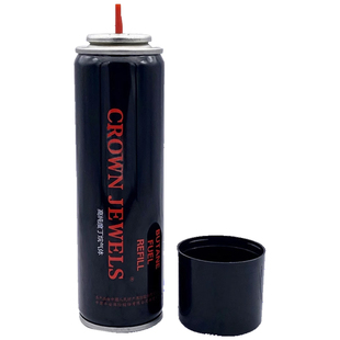 德国高纯度打火火机气体直冲通用气体罐充气丁烷喷枪防风雪茄液汽