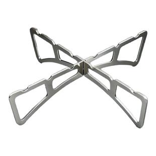 折叠十字蒸架厨房正反两用锅架蒸菜架家用多功能隔水隔热支撑架子