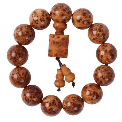 太行山崖柏佛珠手串男满瘤疤念珠