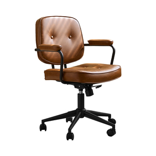 顾家家居阿勒夫电脑椅家用书桌椅办公座椅女生卧室靠背椅化妆转椅