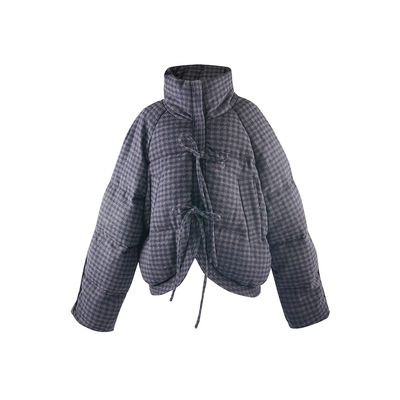 soolrok松未韵一蝴蝶结羽绒服