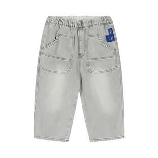 新款江南布衣婴童牛仔长裤25秋男女童婴儿jnbybyjnbyYP8E10660