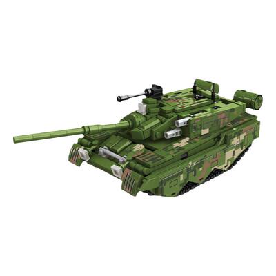 TWF/特维方中国99A式主战坦克大型拼装积木大颗粒军事模型摆件男