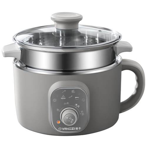 扬子电煮锅家用宿舍煮面锅多功能一体锅2-3-4人小型电热锅电火锅