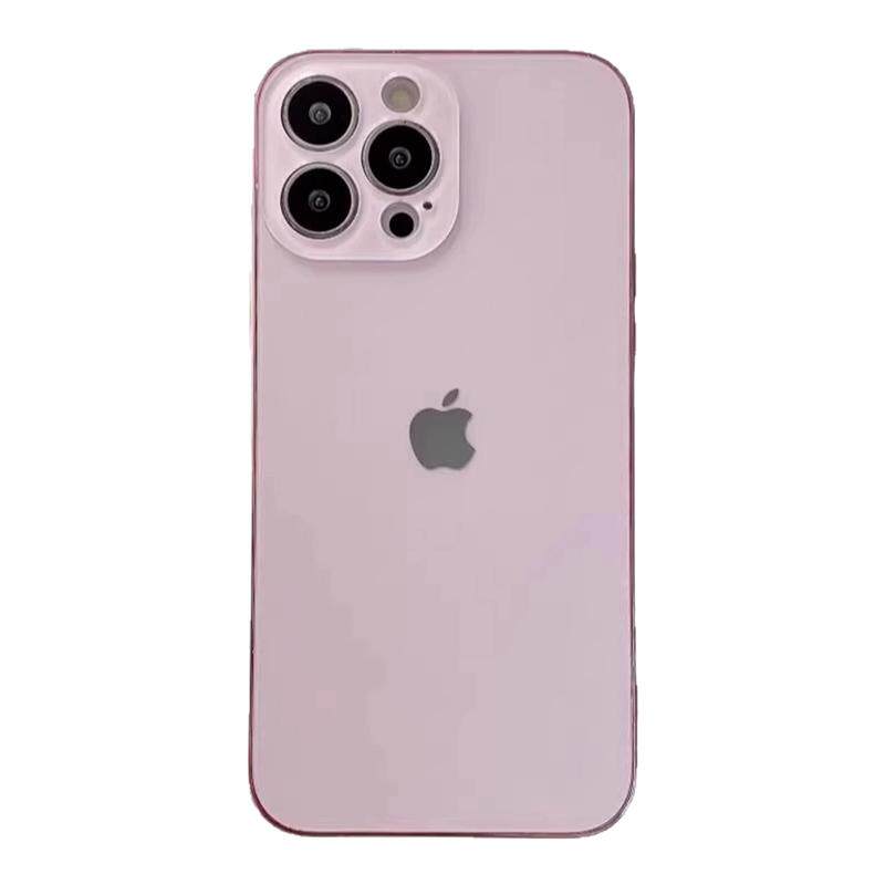 ins高级感原机纳米AG磨砂适用于iPhone15pro苹果14手机壳16ProMax新款13防指纹12pm男女11情侣