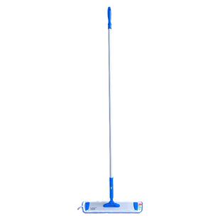 安格清洁分色铝合金平推拖把家用一拖净粘扣式瓷砖大号