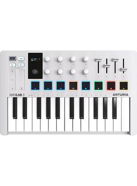 Arturia25键37键midi键盘控制器