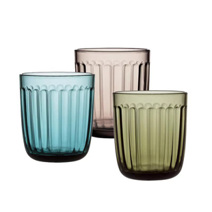 芬兰进口iittala伊塔拉睿米玻璃水杯北欧纯色情侣酒杯套装家用