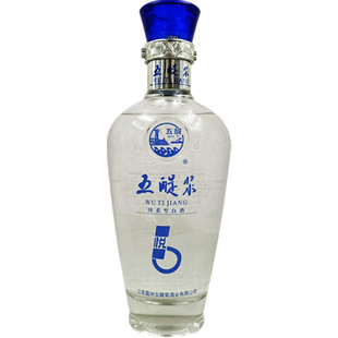 绵柔型2017年老酒五醍浆悦6白酒整箱6瓶装滨海五提浆40.8度浓香型