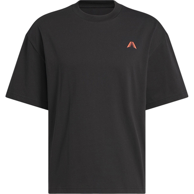 Adidas/阿迪达斯正品2025秋季款男士套头宽松篮球印花短袖JW2930