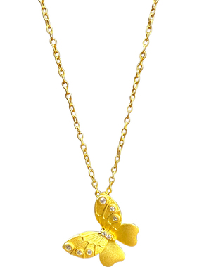 【蝴蝶项链】送女友生日礼物